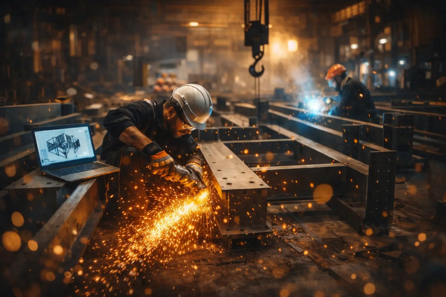 CHH Kaynak Üretim Hattı - Ağır Sanayi Kaynak ve İmalat Süreci